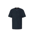 Tee-Shirt En Lin D*or Bleu